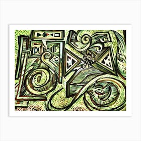 Abstract Painting Art Print