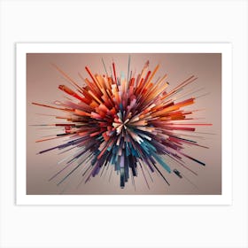 Modern abstraction 5 Art Print