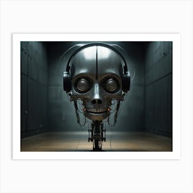 Artificial Echoes Resonate Art Print