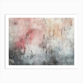 3d Abstract Painting Grunge Art Print