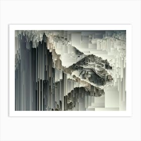 1000003852 Glitch Art Print