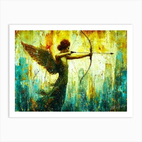 Cupids Instrument - Cupid Hypnosis Art Print