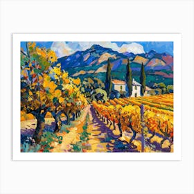 Vineyards 2 Art Print