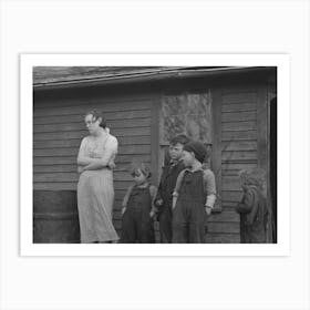 Untitled Photo, Possibly Related To Children Of Frank Moody, Miller Township, Woodbury County, Iowa Art Print