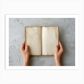 Blank Book (12) Art Print