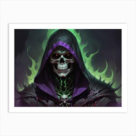 Skeleton 12 Art Print