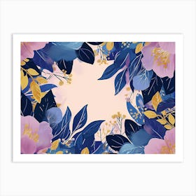 Floral Background 2 Art Print