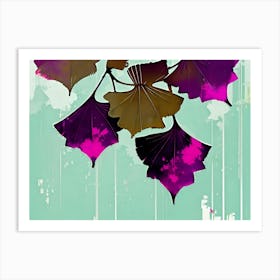 Ginkgo Leaves 37 Art Print