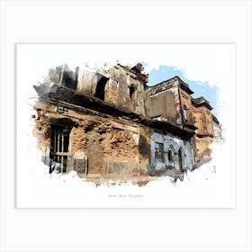 Painam Nagar, Bangladesh Art Print