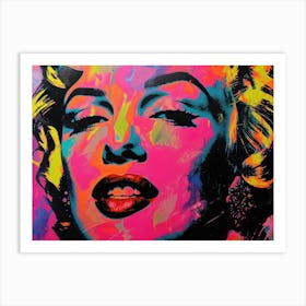 Contemporary Artwork Inspired By Andy Warhol 4 Art Print