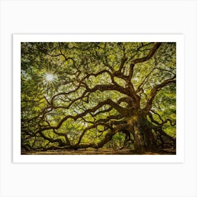 Angel Tree Art Print