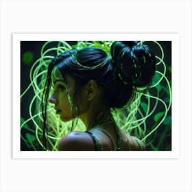 Glow In The Dark Art Print