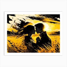 Sunset Love 1 Art Print