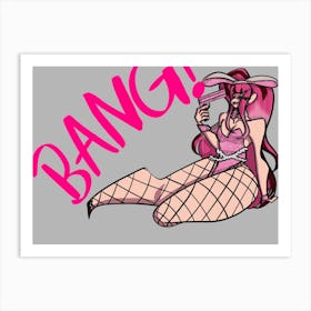 Bang! Art Print