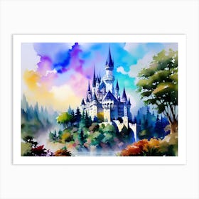 Cinderella Castle 9 Art Print