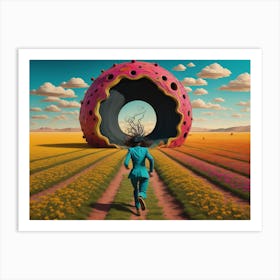 'Attracting Color' Art Print