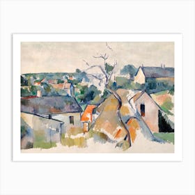 Rooftops (1898), Paul Cézanne Art Print