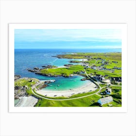 Isle Of Tiree, Scotland Art Print