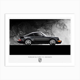 Porsche 964 Art Print