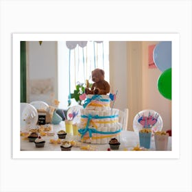 Baby Shower 1 Art Print