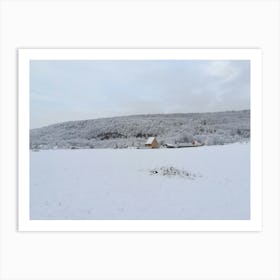 Snowy Landscape 2 Art Print