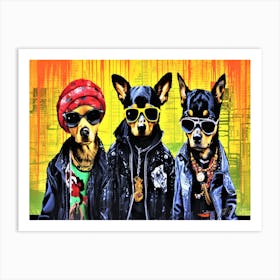 Chihuahua OGs - Cool Dogs Art Print