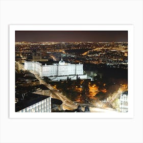 Royal Palace Of Madrid Art Print