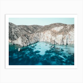 Coastal Grandeur, Milos 1 Art Print