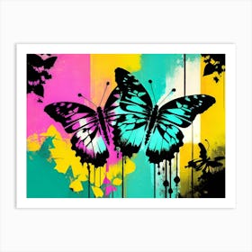 Butterfly Painting 103 Art Print