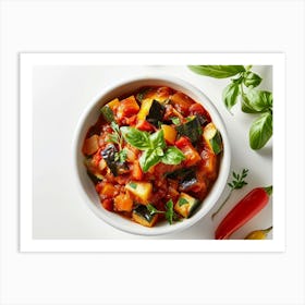 Vegetable Stew In A Bowl 10 Art Print