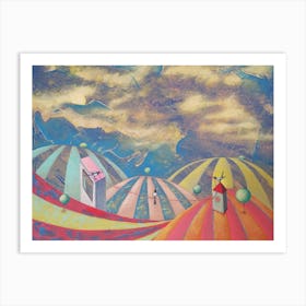 Circus Sky Art Print