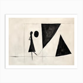 'Black And White' 3 Art Print