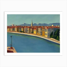 'River View' Art Print