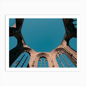 Old Monastery And Blue Berlin Sky 01 Art Print