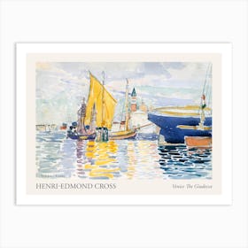 Venice The Giudecca, Henri Edmond Cross Poster Art Print