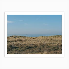 Spot the person Scheveningen Art Print