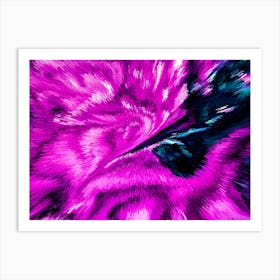 Acrylic Extruded Painting 330 Art Print