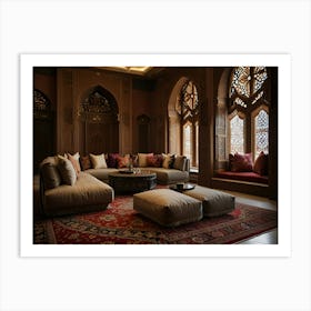 Islamic Living Room Art Print