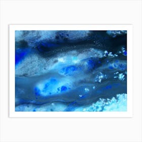 In the Flow - Letting go... Art Print