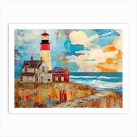 Contemporary Lighthouse 6 Art Print