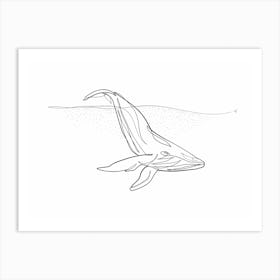 Whale Art Print