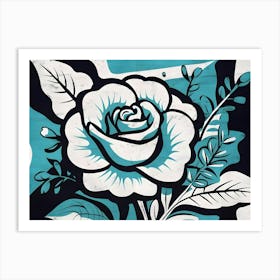 Rose Art 5 Art Print