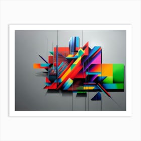 Abstract Art 7 Art Print