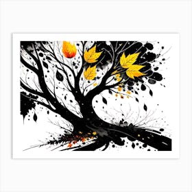 Autumn Tree 2 Art Print