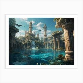 Fantasy City Art Print