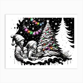 Christmas Tree 3 Art Print