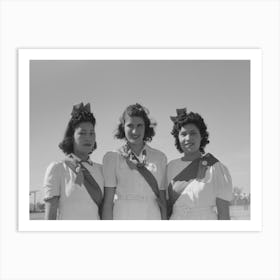 Untitled Photo, Possibly Related To Girls Of The Reception Committee At The Annual Field Day Of The Fsa (Farm Security Art Print