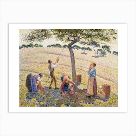 Apple Harvest 1888 Painting By Camille Pissarro 1 Art Print