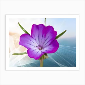 Purple Flower Art Print