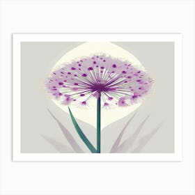 Allium 12 Art Print